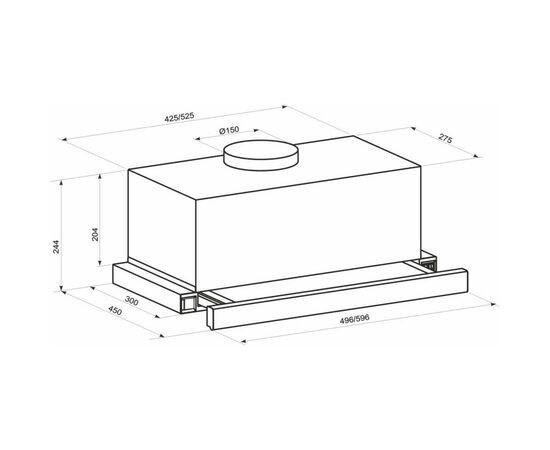 Вытяжка кухонная Eleyus BREEZE G 1200 60 BL, изображение 12 Вытяжка кухонная Eleyus BREEZE G 1200 60 BL, изображение 12