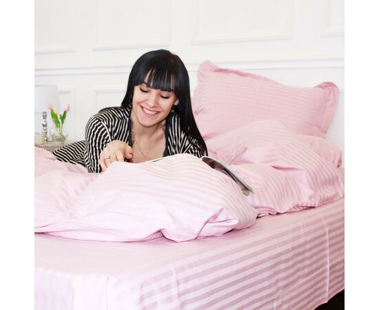 Постільна білизна MirSon Satin 30-0007Pink 160х220 Сімейний (2200005249918), зображення 9 Постільна білизна MirSon Satin 30-0007Pink 160х220 Сімейний (2200005249918), зображення 9