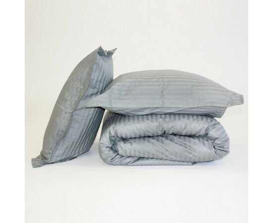 Постільна білизна MirSon Satin 30-0010LightGray 160х220 Сімейний (2200005251171), зображення 9