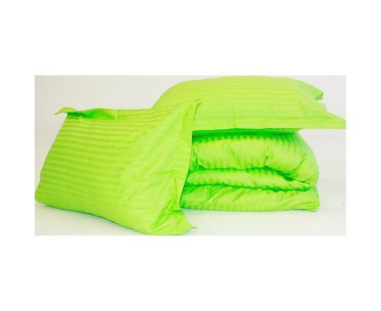 Постільна білизна MirSon SatinStripe 30-0016LightGreen 110х140 Дитячий (2200005246252), зображення 8