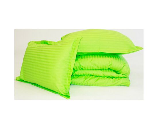 Постельное белье MirSon SatinStripe 30-0016LightGreen 220х240 King Size (2200005253687), изображение 9