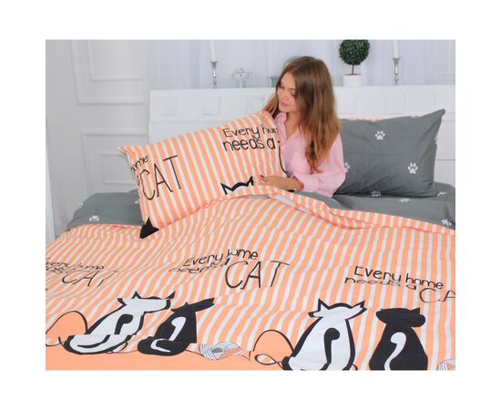 Постільна білизна MirSon Бязь Ranforce Elite 17-0079 Kosett 2х143х210 (2200004681412), зображення 3 Постільна білизна MirSon Бязь Ranforce Elite 17-0079 Kosett 2х143х210 (2200004681412), зображення 3