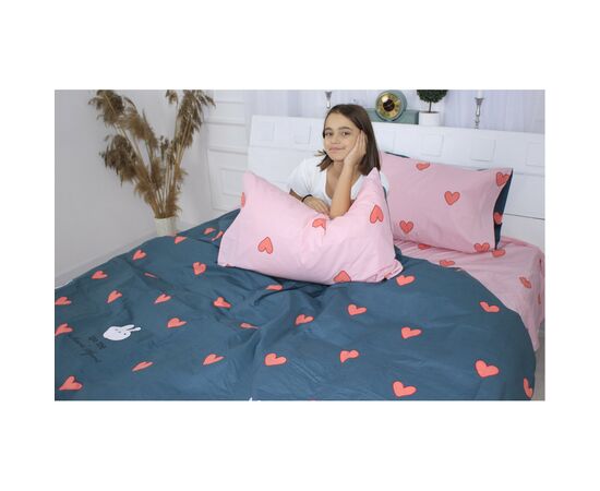 Постельное белье MirSon Бязь Ranforce Elite 17-0125 Katalina 110х140 (2200004662411), изображение 4