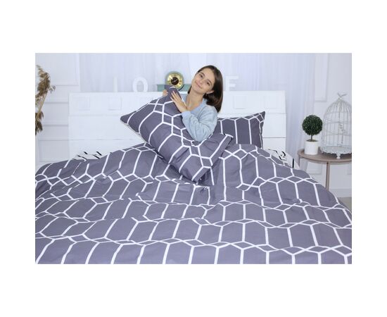 Постільна білизна MirSon Бязь Ranforce Elite 17-0136 Grace 175х210 (2200004670355), зображення 4