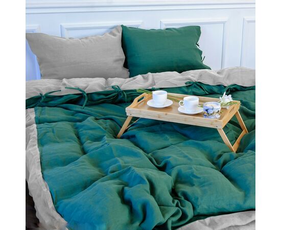 Постельное белье MirSon Лен Green meadow 143х210х2 (2200005371510)