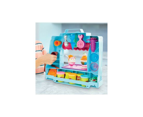 Набор для творчества Hasbro Play-Doh Грузовик с мороженым (F1390), изображение 10 Набор для творчества Hasbro Play-Doh Грузовик с мороженым (F1390), изображение 10
