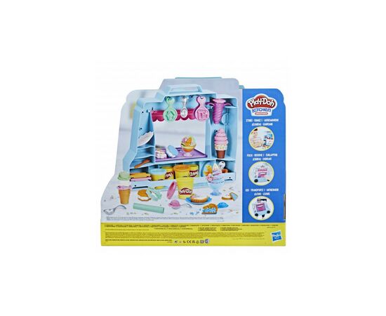 Набор для творчества Hasbro Play-Doh Грузовик с мороженым (F1390), изображение 2 Набор для творчества Hasbro Play-Doh Грузовик с мороженым (F1390), изображение 2