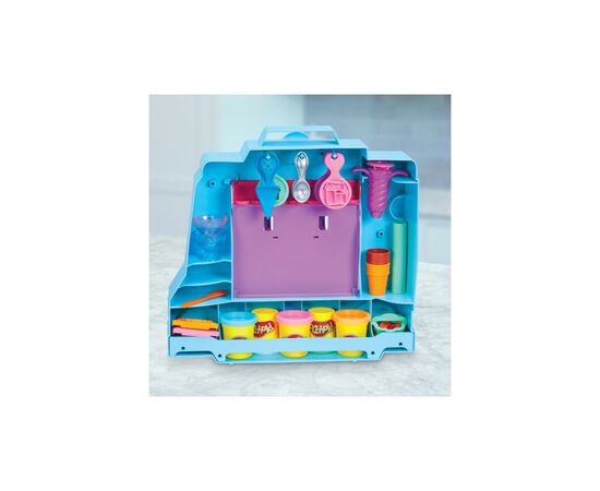 Набор для творчества Hasbro Play-Doh Грузовик с мороженым (F1390), изображение 9 Набор для творчества Hasbro Play-Doh Грузовик с мороженым (F1390), изображение 9