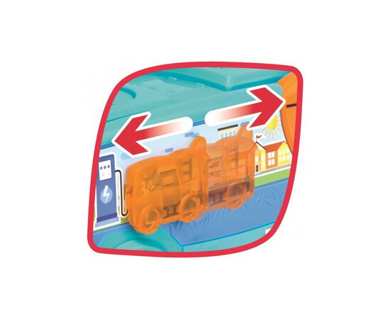 Спецтехника Dickie Toys Городской автобус АВС "BYD" с открывающейся дверцей и подвижными деталями, 22 см (4113000), изображение 10 Спецтехника Dickie Toys Городской автобус АВС "BYD" с открывающейся дверцей и подвижными деталями, 22 см (4113000), изображение 10