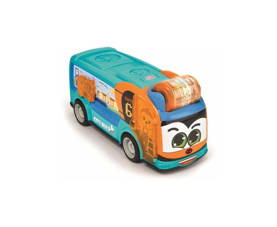 Спецтехника Dickie Toys Городской автобус АВС "BYD" с открывающейся дверцей и подвижными деталями, 22 см (4113000), изображение 4 Спецтехника Dickie Toys Городской автобус АВС "BYD" с открывающейся дверцей и подвижными деталями, 22 см (4113000), изображение 4