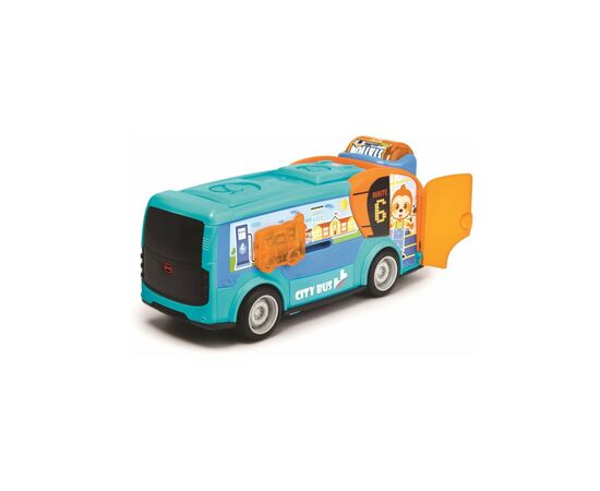 Спецтехника Dickie Toys Городской автобус АВС "BYD" с открывающейся дверцей и подвижными деталями, 22 см (4113000), изображение 5 Спецтехника Dickie Toys Городской автобус АВС "BYD" с открывающейся дверцей и подвижными деталями, 22 см (4113000), изображение 5