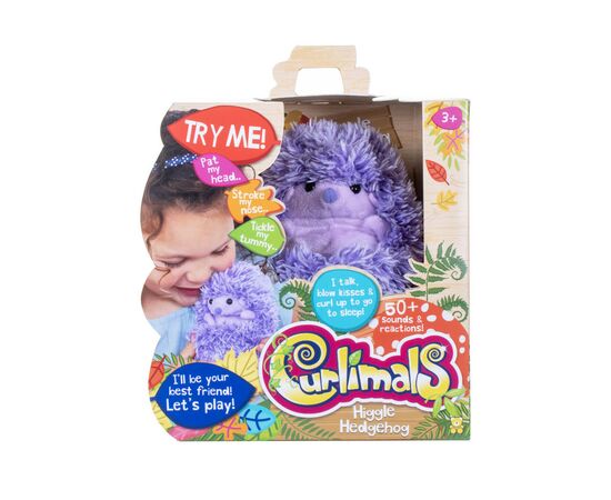 Интерактивная игрушка Curlimals Ежик Хиггл (3708), изображение 12 Интерактивная игрушка Curlimals Ежик Хиггл (3708), изображение 12
