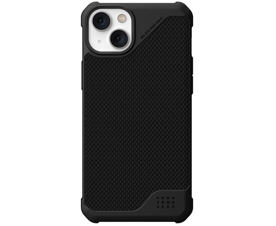Чохол до моб. телефона Uag Apple iPhone 14 Plus Metropolis LT Magsafe, Kevlar Black (114049113940)