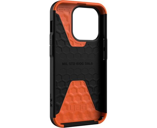 Чехол для моб. телефона Uag Apple iPhone 14 Pro Civilian, Black (114042114040), изображение 8