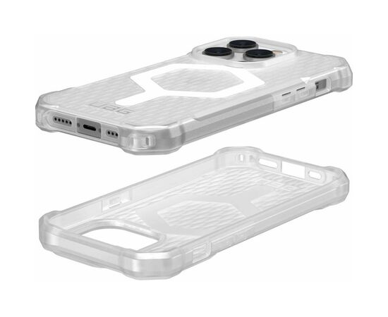 Чехол для моб. телефона Uag Apple iPhone 14 Pro Essential Armor Magsafe, Frosted Ice (114091110243), изображение 10 Чехол для моб. телефона Uag Apple iPhone 14 Pro Essential Armor Magsafe, Frosted Ice (114091110243), изображение 10