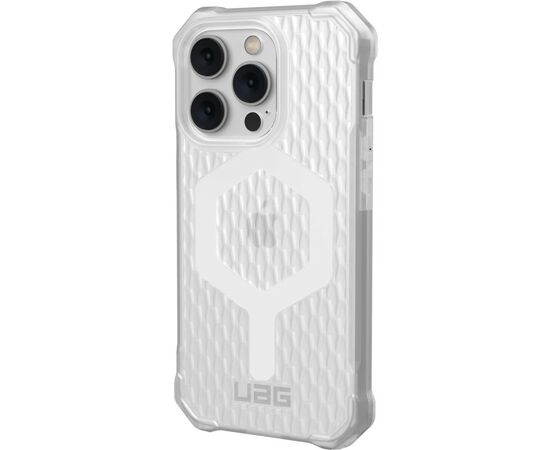 Чехол для моб. телефона Uag Apple iPhone 14 Pro Essential Armor Magsafe, Frosted Ice (114091110243), изображение 3 Чехол для моб. телефона Uag Apple iPhone 14 Pro Essential Armor Magsafe, Frosted Ice (114091110243), изображение 3