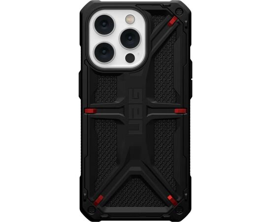 Чохол до мобільного телефона Uag Apple iPhone 14 Pro Monarch, Kevlar Black (114034113940)