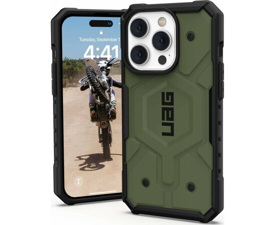 Чехол для мобильного телефона Uag Apple iPhone 14 Pro Pathfinder Magsafe, Olive (114054117272), изображение 11