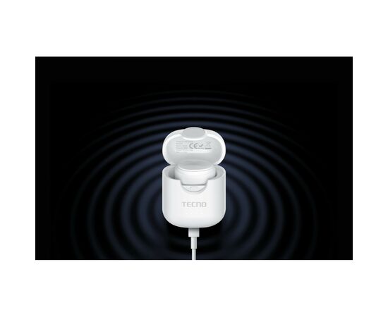 Наушники Tecno Minipods M1 Mono White (4895180759475), изображение 8 Наушники Tecno Minipods M1 Mono White (4895180759475), изображение 8
