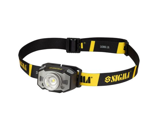 Фонарь Sigma LED 300Лм 1200мАч с сенсором и фокусировкой (5390251)