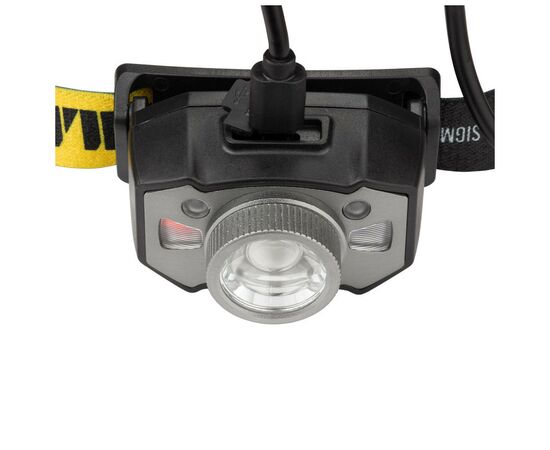 Фонарь Sigma LED 300Лм 1200мАч с сенсором и фокусировкой (5390251), изображение 8 Фонарь Sigma LED 300Лм 1200мАч с сенсором и фокусировкой (5390251), изображение 8