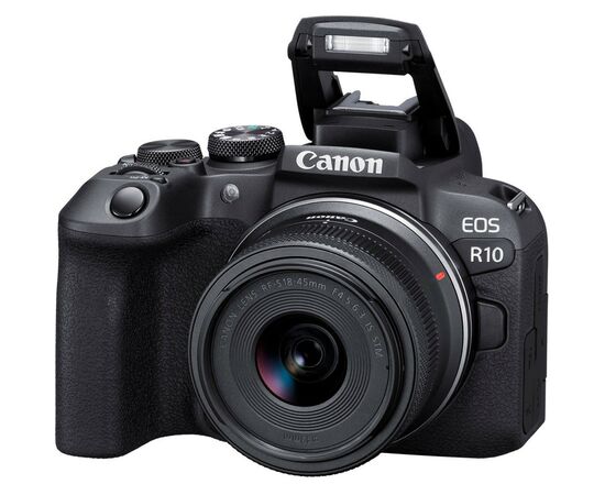 Цифровой фотоаппарат Canon EOS R10 + RF-S 18-45 IS STM + adapter EF-RF (5331C033), изображение 7 Цифровой фотоаппарат Canon EOS R10 + RF-S 18-45 IS STM + adapter EF-RF (5331C033), изображение 7