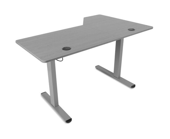 Компьютерный стол Barsky User Left grey 1400*900 (VRU_el-03L), изображение 5 Компьютерный стол Barsky User Left grey 1400*900 (VRU_el-03L), изображение 5