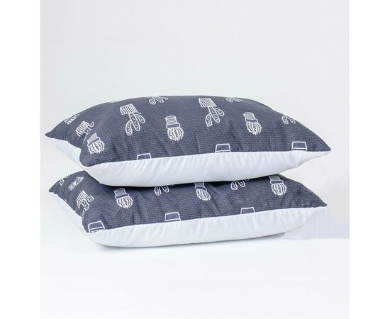 Одеяло MirSon набор шерстяной Зима №3703 Print Line Thomas (одеяло + 2 подушки средние) 140х205+2х50х70 (2200004820682), изображение 7