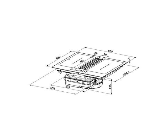 Варочная поверхность Faber GALILEO SMART BK A600, изображение 12 Варочная поверхность Faber GALILEO SMART BK A600, изображение 12