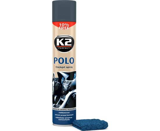 Автополироль K2 POLO COCKPIT 750ml men (K407MA0), изображение 4 Автополироль K2 POLO COCKPIT 750ml men (K407MA0), изображение 4