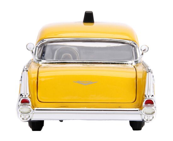 Машина Jada металлическая "Марвел. Желтое такси" Чеви Бел Эйр (1957) с фигуркой Дедпула 1:24 (253225001), изображение 7 Машина Jada металлическая "Марвел. Желтое такси" Чеви Бел Эйр (1957) с фигуркой Дедпула 1:24 (253225001), изображение 7