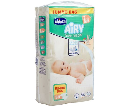 Подгузник Chicco Airy 3-6 кг 50 шт (11234.00)