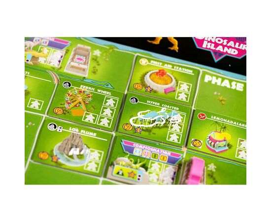 Настольная игра Pandasaurus Games Dinosaur Island (Остов Динозавров) англ. (854382007047), изображение 10 Настольная игра Pandasaurus Games Dinosaur Island (Остов Динозавров) англ. (854382007047), изображение 10
