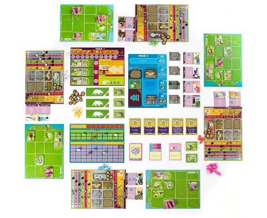 Настольная игра Pandasaurus Games Dinosaur Island (Остов Динозавров) англ. (854382007047), изображение 4 Настольная игра Pandasaurus Games Dinosaur Island (Остов Динозавров) англ. (854382007047), изображение 4