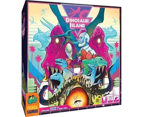 Настольная игра Pandasaurus Games Dinosaur Island (Остов Динозавров) англ. (854382007047)