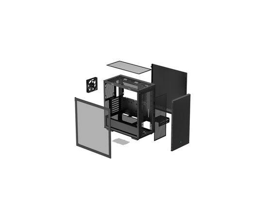 Корпус Deepcool CH510 Black (R-CH510-BKNNE1-G-1), изображение 12 Корпус Deepcool CH510 Black (R-CH510-BKNNE1-G-1), изображение 12