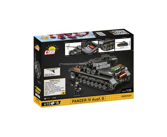 Конструктор Cobi Company of Heroes 3 Танк Panzer IV, 610 деталей (COBI-3045), изображение 2