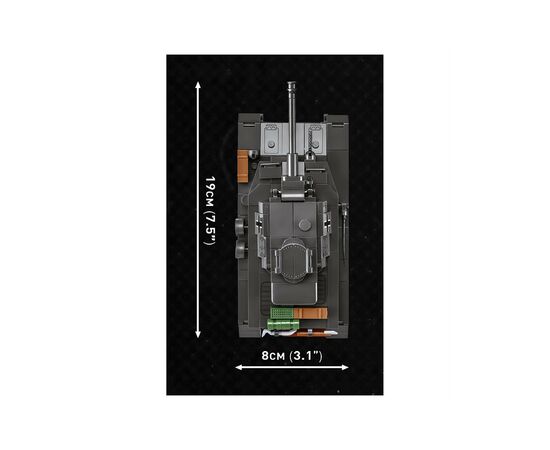 Конструктор Cobi Company of Heroes 3 Танк Panzer IV, 610 деталей (COBI-3045), изображение 7