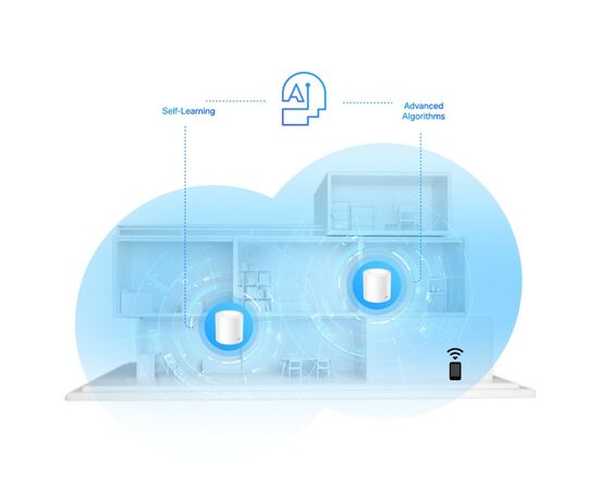 Маршрутизатор TP-Link DECO-X20-3-PACK, изображение 5 Маршрутизатор TP-Link DECO-X20-3-PACK, изображение 5