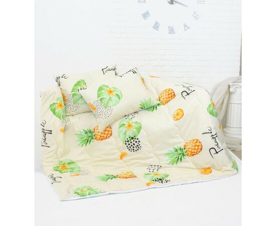 Одеяло MirSon Набор антиаллергенный BamBoo Зима №3641 Print Line Baceno + 2 подушки средние 172х205+2х50х70 (2200004840291), изображение 3