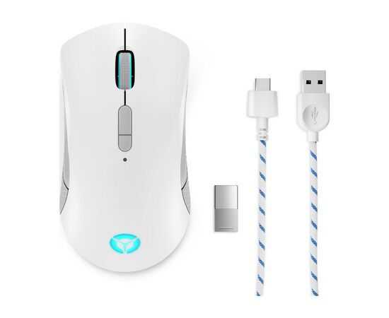 Мышка Lenovo Legion M600 RGB Wireless Stingrey White (GY51C96033), изображение 11