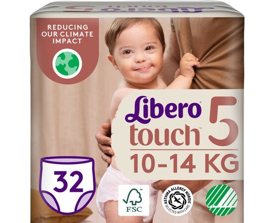 Подгузник Libero Touch Pants Размер 5 (10-14 кг) 32 шт (7322541739571)