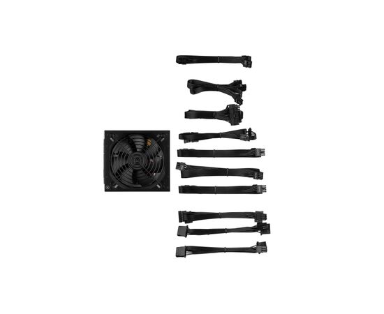 Блок питания 2E GAMING EXTRA POWER (850W), >90, 80+ Gold, 140mm, 1xMB 24pin(20+4), 2xCPU 8pin(4+4), 4xMolex, 6x (2E-EP850GM-140), изображение 3 Блок питания 2E GAMING EXTRA POWER (850W), >90, 80+ Gold, 140mm, 1xMB 24pin(20+4), 2xCPU 8pin(4+4), 4xMolex, 6x (2E-EP850GM-140), изображение 3
