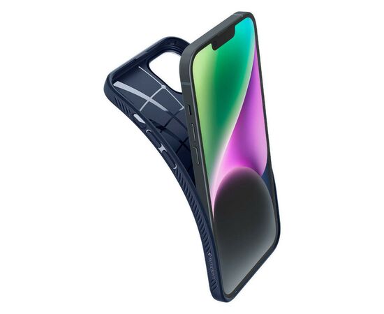 Чехол для моб. телефона Spigen Apple iPhone 14 Plus Liquid Air, Navy Blue (ACS04892), изображение 7 Чехол для моб. телефона Spigen Apple iPhone 14 Plus Liquid Air, Navy Blue (ACS04892), изображение 7