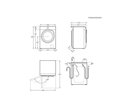 Стиральная машина Electrolux EW7WO368SU, изображение 12 Стиральная машина Electrolux EW7WO368SU, изображение 12
