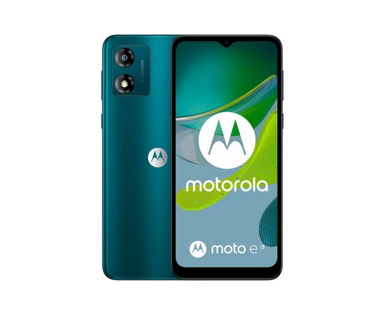 Мобільний телефон Motorola E13 2/64GB Aurora Green (PAXT0035RS)