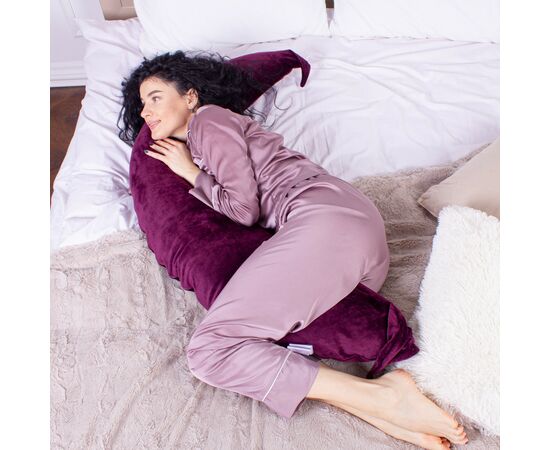 Подушка MirSon для беременных и кормления №8301 Velvet Line 28-0002 Excalibur Велюр 30х170х20 см (2200006200260), изображение 5 Подушка MirSon для беременных и кормления №8301 Velvet Line 28-0002 Excalibur Велюр 30х170х20 см (2200006200260), изображение 5