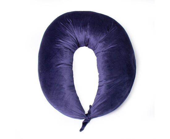 Подушка MirSon для беременных и кормления №8304 Velvet Line 28-0006 Navy blue Велюр 30х170х20 см (2200006200291), изображение 2 Подушка MirSon для беременных и кормления №8304 Velvet Line 28-0006 Navy blue Велюр 30х170х20 см (2200006200291), изображение 2