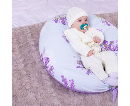 Подушка MirSon для беременных и кормления №8313 Print Line 17-0130 Lavender sea Бязь 30х170х20 см (2200006200383), изображение 10 Подушка MirSon для беременных и кормления №8313 Print Line 17-0130 Lavender sea Бязь 30х170х20 см (2200006200383), изображение 10