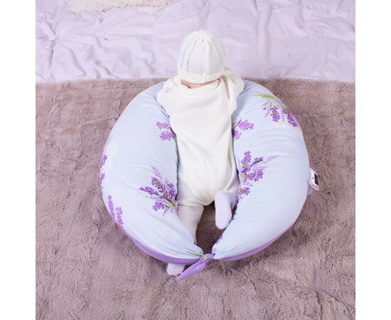 Подушка MirSon для беременных и кормления №8313 Print Line 17-0130 Lavender sea Бязь 30х170х20 см (2200006200383), изображение 9 Подушка MirSon для беременных и кормления №8313 Print Line 17-0130 Lavender sea Бязь 30х170х20 см (2200006200383), изображение 9
